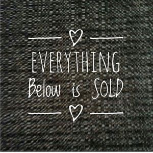 Everything below is sold